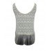 Crochet Look Fringe Top